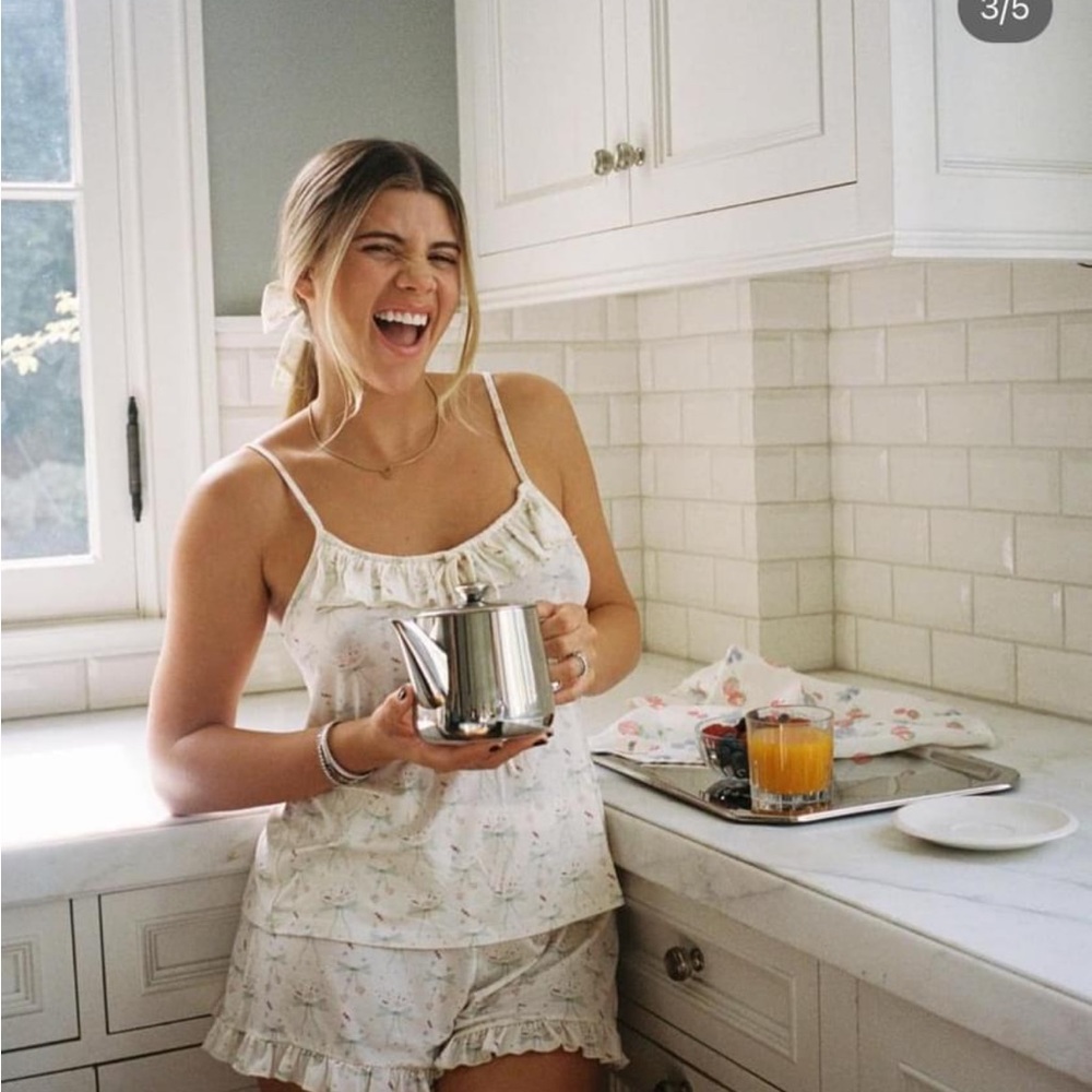 NWOT DJERF AVENUE X SOFIA RICHIE GRAINGE Pajama Set XS